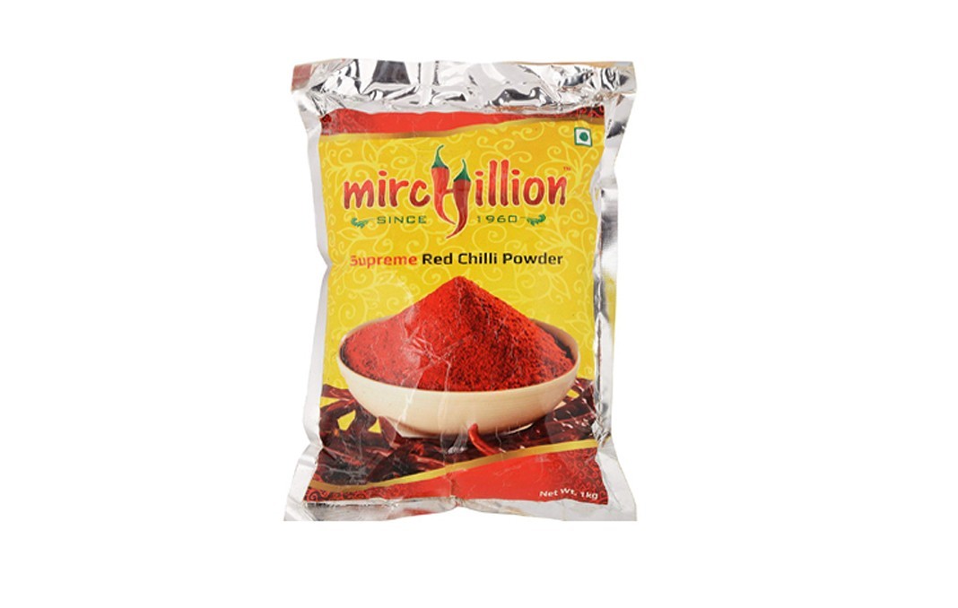 Mirchillion Supreme Red Chilli Powder    Pack  1 kilogram